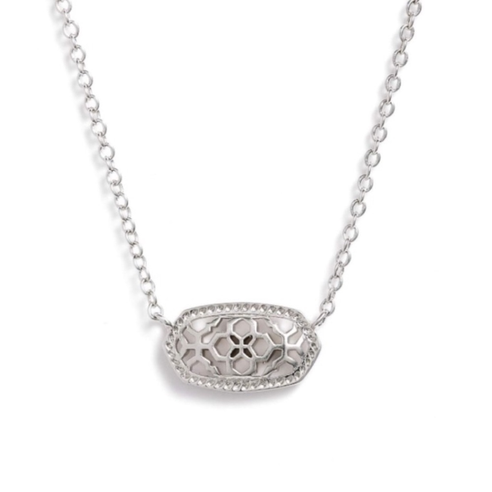 Kendra Scott Elisa Silver Necklace
